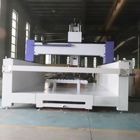 Machine de fraisage CNC à 5 axes ATC, machine de fraisage CNC, machine à travailler le bois pour moules en mousse