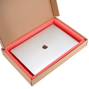 Tùy Chỉnh Máy Tính Xách Tay Kích Thước Màn Hình Kraft Thư Hộp Bao Bì Hộp Với Hấp Thụ Sốc Bọt Cho Máy Tính Xách Tay Bưu Phẩm - Product Image 2