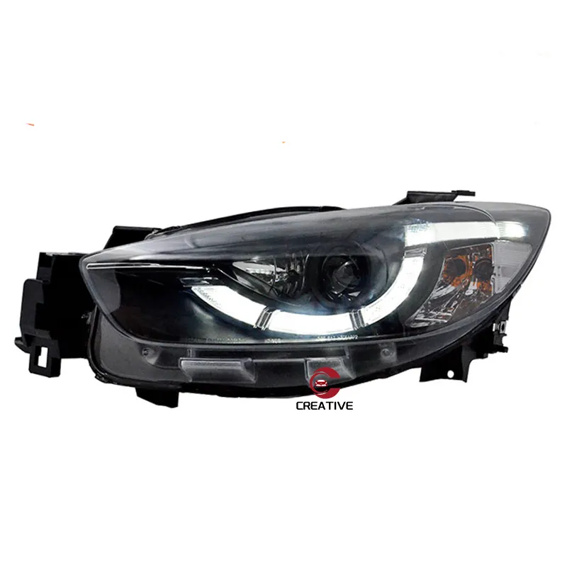 Styling auto lampada frontale per fari CX-5 Mazda 2012 2013 2014 2015 2016 CX5 LED faro Angel Eye LED DRL Hid Bi Xenon