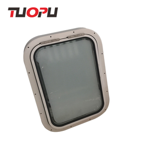 Deniz bağlantı alüminyum alaşımlı su geçirmez sabit pencereler yanmaz sürgülü pencere - Product Image 5