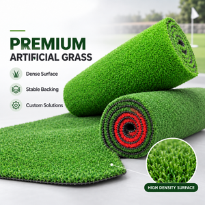 Gazon artificiel professionnel pour putting green, gazon synthétique pour mini-parcours de <span class=keywords><strong>golf</strong></span> extérieur et projets commerciaux - Product Image 1