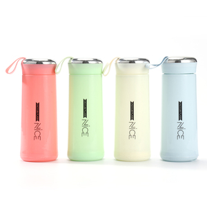 Vaso <span class=keywords><strong>de</strong></span> Agua <span class=keywords><strong>de</strong></span> Cristal Aislante Olerd <span class=keywords><strong>de</strong></span> 400 ml con Asa y Piedras <span class=keywords><strong>de</strong></span> Colores para Bebidas Calientes, Ideal para Regalo - Product Image 2