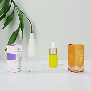 Customized Cosmetic Dropper Glass Serum Bottle Packaging Sample Skincare Oil <b>Small</b> Glass Dropper Bottle 5ml 10ml - Product Image 6