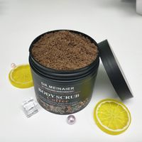 Gommage corporel au sel de mer raffermissant au café de haute qualité, exfoliant doux pour les peaux mortes, 350g