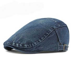 2024 Custom Newsboy Ivy Beret Hat Irish Tweed <b>Flat</b> <b>Cap</b> Denim Casual Beach Party Outdoor Unisex Wholesale - Product Image 6