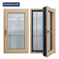 Ventanas Abatibles Rogenilan Modernas con Rotura de Puente Térmico, Triple Acristalamiento, Vidrio Low-E, Multicavitación, de Aluminio y PVC Coextruido