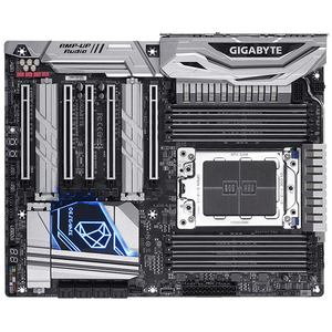 Carte mère de jeu GIGABYTE X399 DESIGNARE <span class=keywords><strong>EX</strong></span> avec chipset AMD X399 SocketTR4 d'occasion, prend en charge les processeurs AMD Ryzen Threadripper - Product Image 3