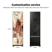 Schermo del Poster di controllo WIFI pubblicità interna Video LED LED poster Display led pubblicità con schermo full HD interno