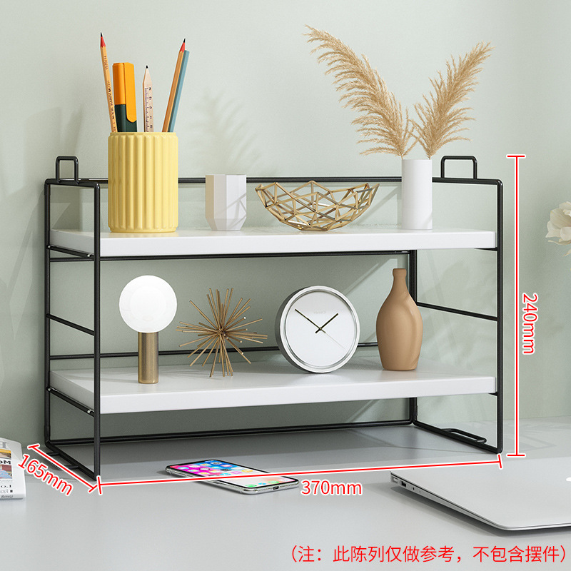 Double-layered - black frame, white