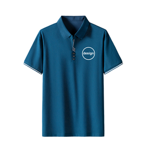 Camisas de Golf Bordadas con Logotipo Personalizado para Hombre, Camisas Polo Lisas Estampadas al por Mayor en Color Morado y Naranja para Mujer, 100% Algodón para Hombre - Product Image 1