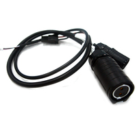 Disesuaikan 2-Pin konektor bulat adaptor udara untuk MC4 LP20 PVC terisolasi LED layar kabel perakitan tali pengaman