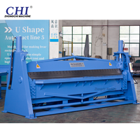 Machine à plier hydraulique grande capacité ZCJX en acier inoxydable pour tôles, conduits d'air et boîtes pliantes, facile à utiliser