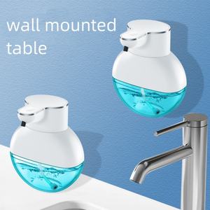 Distributeurs de savon sans contact en plastique ABS, 400 ml, distributeurs de savon intelligents à capteur infrarouge, pompe à savon pour cuisine et salle de bain - Product Image 3