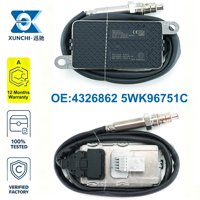 Sensor de NOx 4326862 5WK96751C para Motor Cummins, Camión DAF, 24V, Venta Directa de Fábrica, Buen Precio, Sensor de Óxido de Nitrógeno