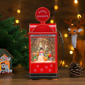 Creativo Dispensador <span class=keywords><strong>de</strong></span> Aceite con Forma <span class=keywords><strong>de</strong></span> Nieve Iluminada, Decoración con Luz Nocturna, Regalos, Caja Musical, Productos Navideños - Product Image 6