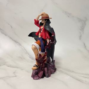 Figura de PVC Ecológica de Luffy, <span class=keywords><strong>el</strong></span> Pirata de los Cuatro Emperadores, con Águila Bicéfala en Pose de Pie y Escena Luminosa, en Caja - Product Image 4