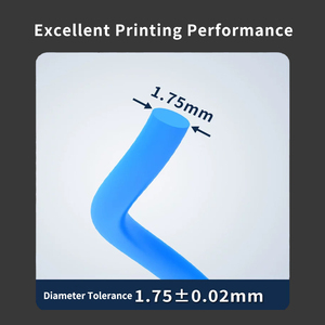 Filament d'imprimante 3D ANTINSKY PLA Rock 1KG, surface mate, plusieurs couleurs disponibles, offrant une texture de surface givrée subtile - Product Image 2