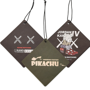 กระดาษแขวนโลโก้ชนิดเป็นมิตรกับสิ่งแวดล้อมกระดาษปรับอากาศ<span class=keywords><strong>รถยนต์</strong></span>ตกแต่ง - Product Image 3