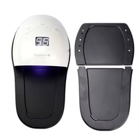 Lampe UV universelle en plastique pour ongles à usage domestique, écran LCD, longueur d'onde 365 nm, 48 W, appareil de durcissement des ongles, base détachable, vente en gros