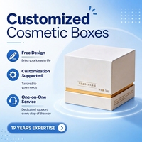 Boîte en papier rigide de luxe pour emballage cosmétique, logo personnalisé imprimé, coffret cadeau pour parfum et maquillage, qualité supérieure, fabrication en usine