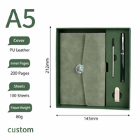 Ensemble de carnets personnalisés pour la reconnaissance professionnelle, en similicuir avec boucle, couverture rigide, cadeau pour réunion annuelle, directement de l'usine