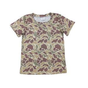 T-shirt décontracté à manches longues et col rond pour garçons, imprimé camouflage de chasse, respirant, grandes tailles, collection printemps-automne, vente en gros - Product Image 1