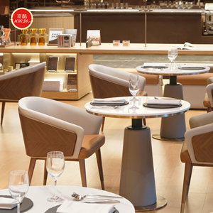 Ensemble de mobilier OEM ODM pour café, restaurant, salon de thé : canapé, banquette, table et chaises - Product Image 3