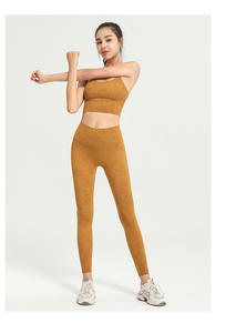 Reggiseno sportivo con lavaggio personalizzato per donne che corrono da palestra indossare senza filo per raccogliere la canotta Yoga Anti-vibrazione Anti-assorbimento del reggiseno Fitness - Product Image 4