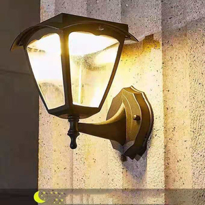 Lámpara Solar LED para Decoración de Jardín, Lámpara de Pared Exterior con Panel Solar, Resistente al Agua, Lámparas Solares de Pared, Focos Solares - Product Image 1