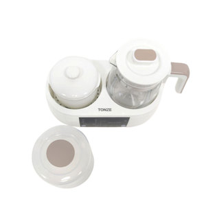 <span class=keywords><strong>Chauffe</strong></span>-biberon numérique, stérilisateur avec <span class=keywords><strong>pot</strong></span> en céramique pour bouillie, lait maternisé, bouilloire - Product Image 4