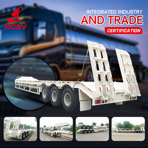 Semirremolque <span class=keywords><strong>de</strong></span> Cama Baja <span class=keywords><strong>de</strong></span> 3 Ejes, 50 Toneladas, Directo <span class=keywords><strong>de</strong></span> Fábrica, <span class=keywords><strong>Segunda</strong></span> <span class=keywords><strong>Mano</strong></span> en Venta - Product Image 2