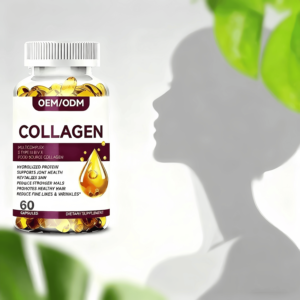 Volwassen Multicollageen Zachte Capsules Supplement Biotine Vitamine C Hyaluronzuur Voor Spieren Gewrichten Voedingssupplementen Softgel - Product Image 4