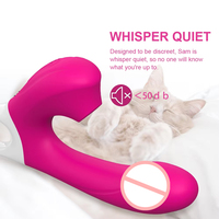 Vibromasseur Lapin à 10 Modes de Vibration pour Femmes, Jouet Adulte en Silicone, Rechargeable USB, Étanche IPX5, Point G et Clitoris