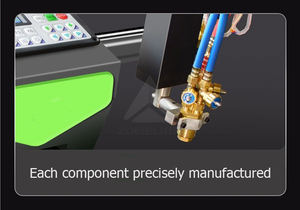 वहन सहित स्टेपर मोटर कोर घटकों के साथ cnc लौ और प्लाज्मा कटिंग मशीन - Product Image 5