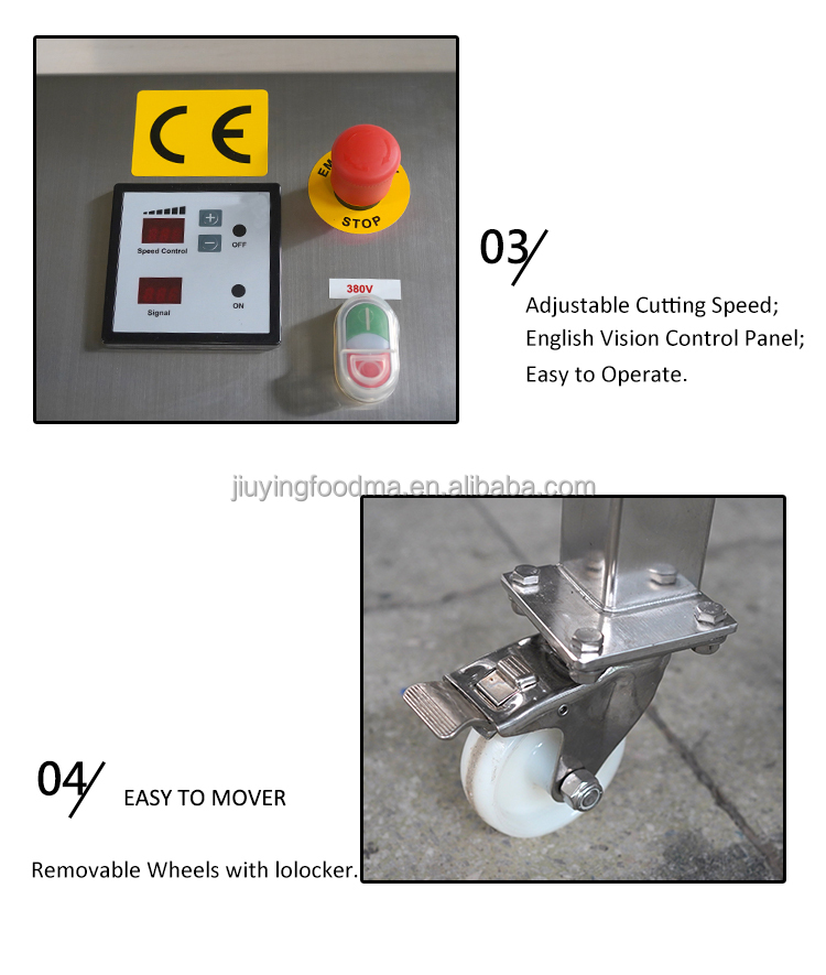 Commercial Stainless Steel 3D Fruit Processing Equipment Mango Onion Cassava Dicing Machine