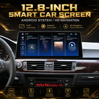 Lecteur Android sans fil EWA pour voiture, DSP, écran HD 12,8 pouces 2400x900, série Snapdragon E90, radio GPS, écran partagé, stéréo pour BMW Série 3