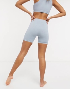 King Young women's Gym Fitness Yoga Set sei <span class=keywords><strong>donna</strong></span> Crop Top e pantaloncini da motociclista Sport Top per allenamento e attività all'aperto - Product Image 6