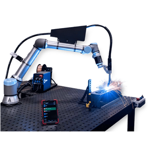 Estación de Trabajo de Soldadura con Brazo Robótico, Robot Universal Nuevo UR7E UR12E, Precio de Robot de Soldadura Automática de Tuberías en China - Product Image 1