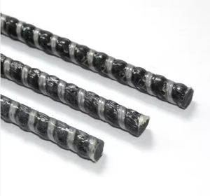 Customized High Strength Solid Pultruded Epoxy Composite FRP GRP <strong>Fiberglass</strong> <strong>Rebar</strong> HRB335/400/500 ASTM Construction Cutting - Product Image 2