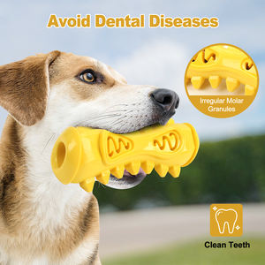 Melody Etkileşimli Çevre Dostu Toksik Olmayan TPR Dayanıklı Köpek Çiğneme Oyuncakları Diş Temizleme Özelliğiyle Modern Çizgi Film Tarzı - Product Image 3