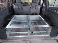 Système de tiroirs coulissants pour coffre de Toyota Land Cruiser LC100, 4x4, SUV tout-terrain, organiseur de coffre, rangement arrière pour overlanding