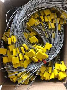 Sello de bloqueo de doble <span class=keywords><strong>cable</strong></span> de 1,8mm, sello de <span class=keywords><strong>cable</strong></span> antirrobo para transporte de vehículos para camiones, furgonetas y camiones cisterna - Product Image 3