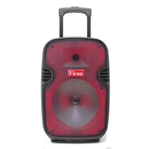 bt speaker outdoor professional speakers &amp; horn parlante karaoke equipos de sonido profesional with fires flame light