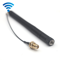 Antenne externe ABS 2,4/5,8 GHz pour routeur WiFi, personnalisation, communication multibande 5G/4G/3G/GSM, gain 3 dBi