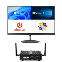 PC industrial sin ventilador para empresas en la UE, Japón, Australia y China, con Intel Celeron J4125 NUC de cuatro núcleos, doble LAN, COM, RS232, RAM DDR4, pantalla HD.