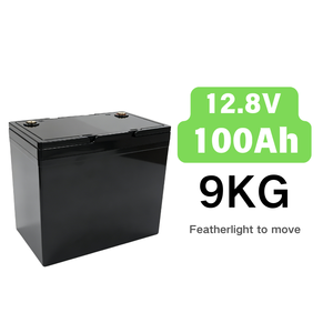 Batterie LiFePO4 à décharge profonde 12,8 V 100 Ah, 2000 cycles, pour camping/<span class=keywords><strong>moteur</strong></span> de pêche à la traîne/trottinette électrique, compatible UN38.3/CE/MSDS - Product Image 1