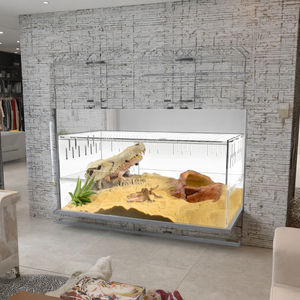 Hete Verkoop Doorzichtige Acryl Kooi Reptiel Terrarium Tank Heremietkrab Bebaarde Dragon Springen Spin Display Rek Behuizing Huisdier Kooi - Product Image 1
