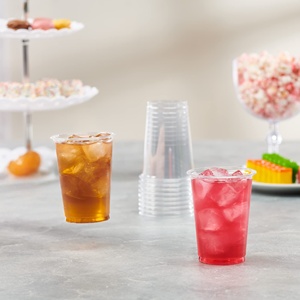 Custom Printing LOGO <b>Plastic</b> pp Pet <b>Cup</b> Cold <b>Drink</b> PET clear <b>Plastic</b> <b>Cups</b> with Lid - Product Image 4