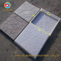 Moule de pavé de jardin GOIN en PP, conception personnalisée, machine de moulage par injection plastique pour allées et murs en pierre