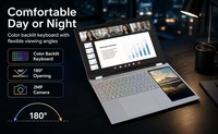 Nouvel Ordinateur Portable B2B 15.6"+7" Win11 Pro, Processeur N95, 16 Go RAM + 512 Go SSD, Batterie 5000 mAh 2K, Caméra Invisible